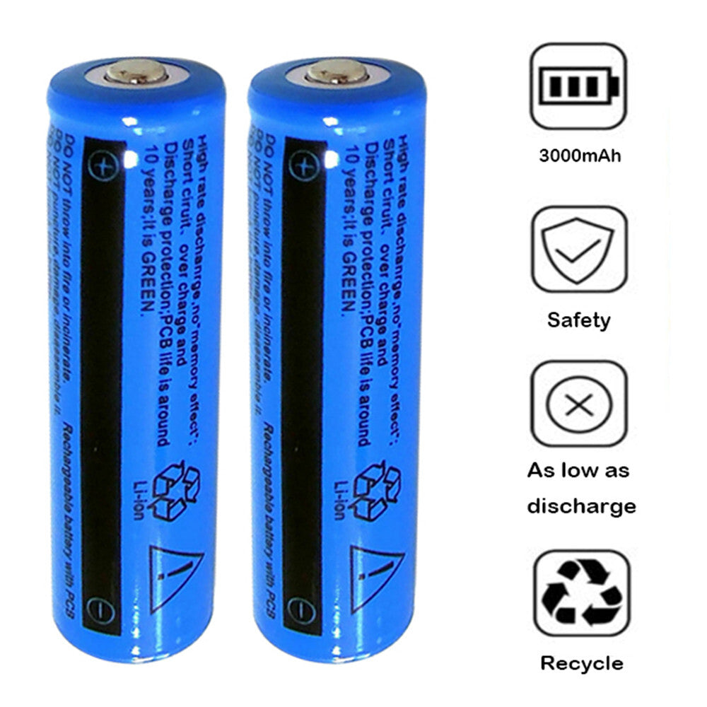 [vendor] Li-ion Battery USB Charger 3000mAh 3.7V Rechargeable