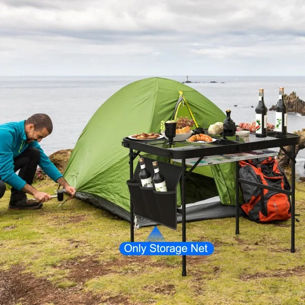 [vendor] Hanging Storage Net For 35.43x23.62 Camping Table Under