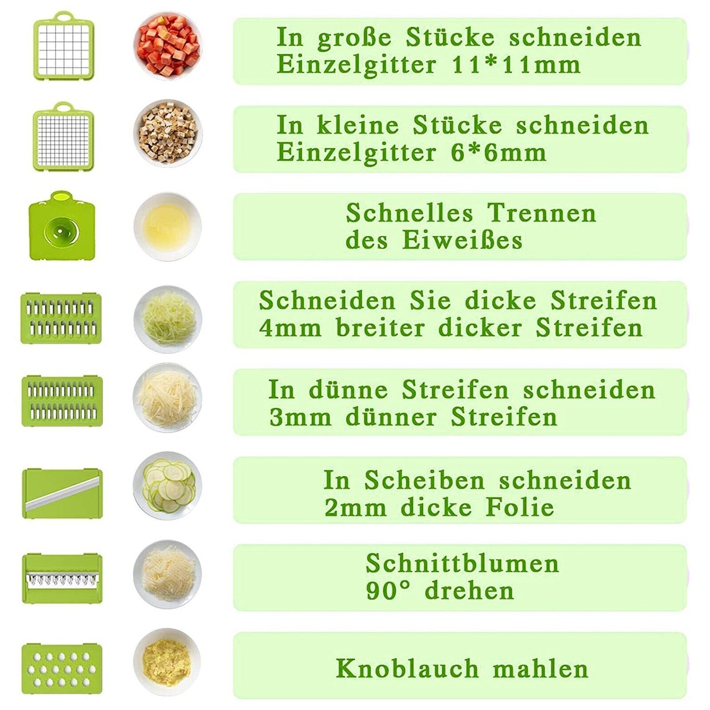 [vendor] 16 In 1 Vegetable Chopper, Salad Fruit Vegetable Food