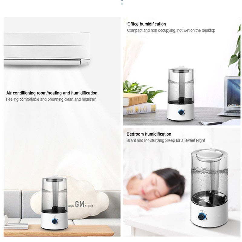 [vendor] 4L Air Humidifier For Bedroom Large Room Home Cool Mist