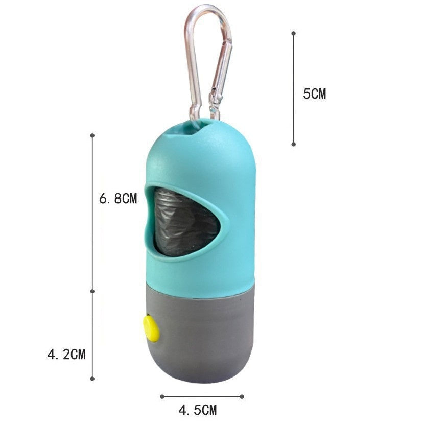[vendor] Led Light Pet Waste Bag Dispenser For Dogs Cats Dog Poop Scooper