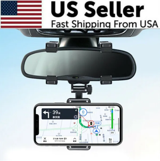 [vendor] Universal 360 Rotation Car Rear View Mirror Mount Stand