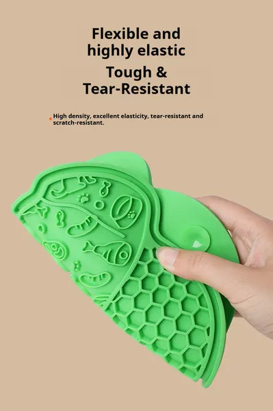 [vendor] Lick Mat For Dogs And Cats Dog Slow Feeder Mat With Strong Suction
