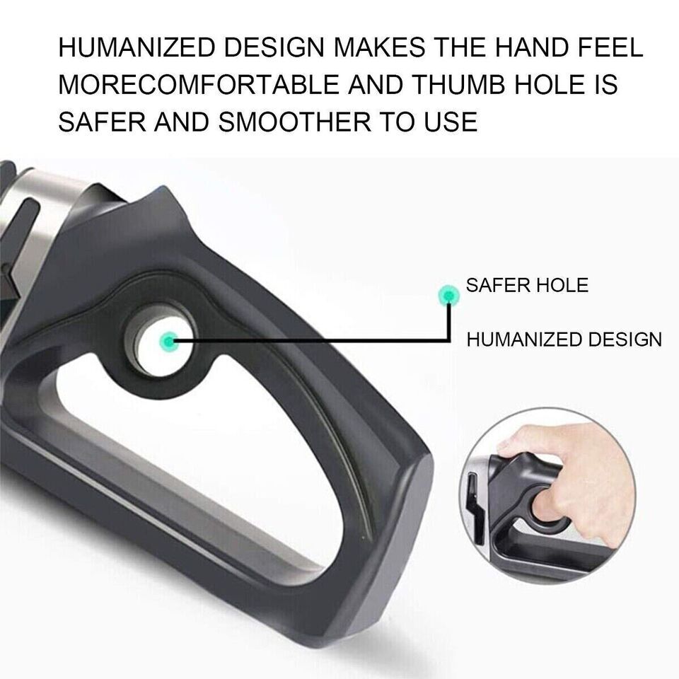 [vendor] 4 In1 Knife Sharpener Kitchen Grinder Diamond Knives For