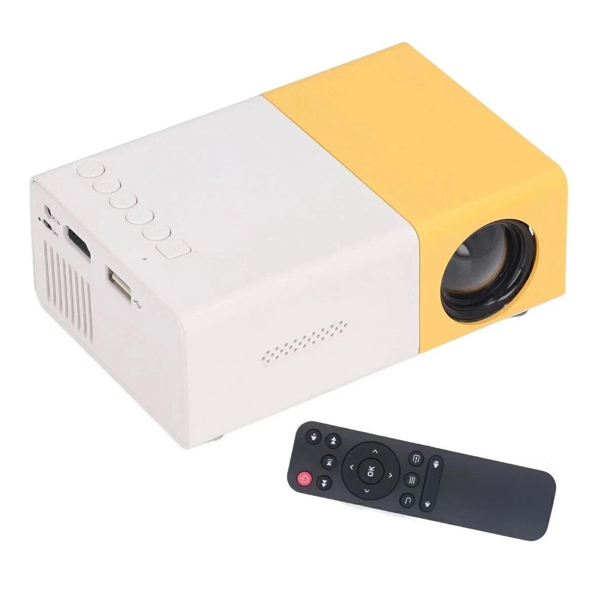 [vendor] Portable Projector 1080P LED Mini Home Cinema Movie