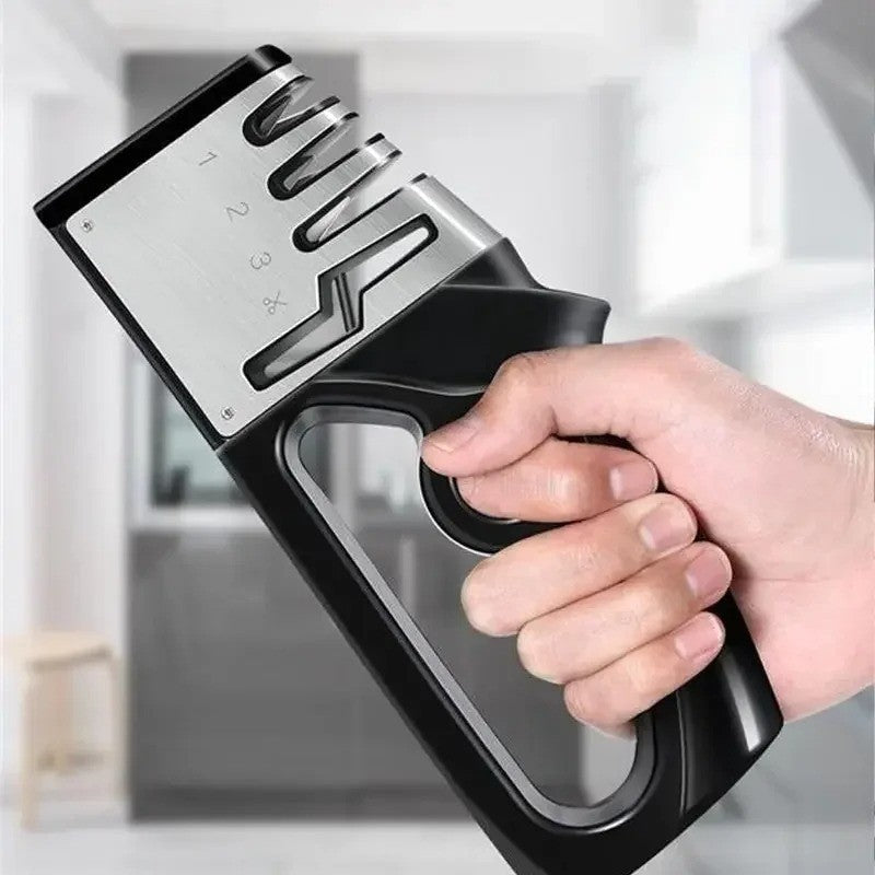 [vendor] 4 In1 Knife Sharpener Kitchen Grinder Diamond Knives For