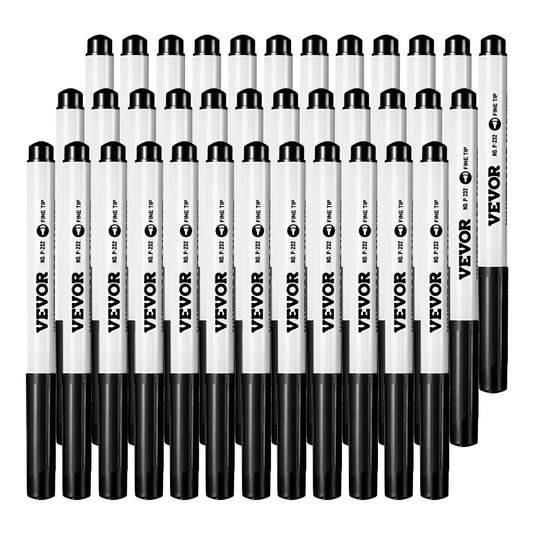 [vendor] Dry Erase Markers 36 Count Black Whiteboard Markers Fine