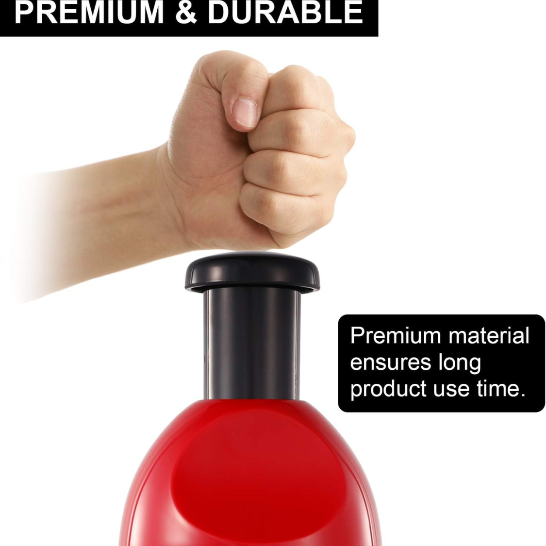 [vendor] Manual Hand Food Chopper, Easy Clean Vegetable & Onion