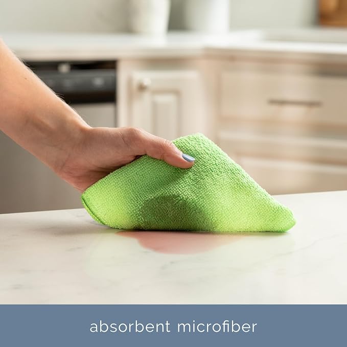 [vendor] Microfiber Cleaning Cloths Reusable Washable Towels,