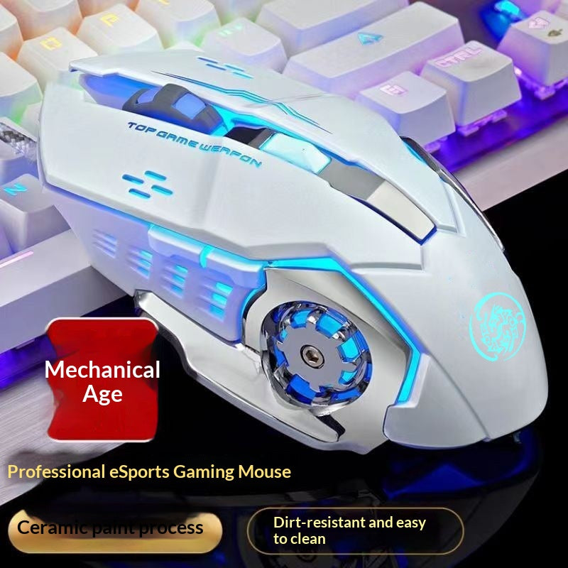 [vendor] Wired Gaming Mouse, Wireless Bluetooth Charging For Laptops