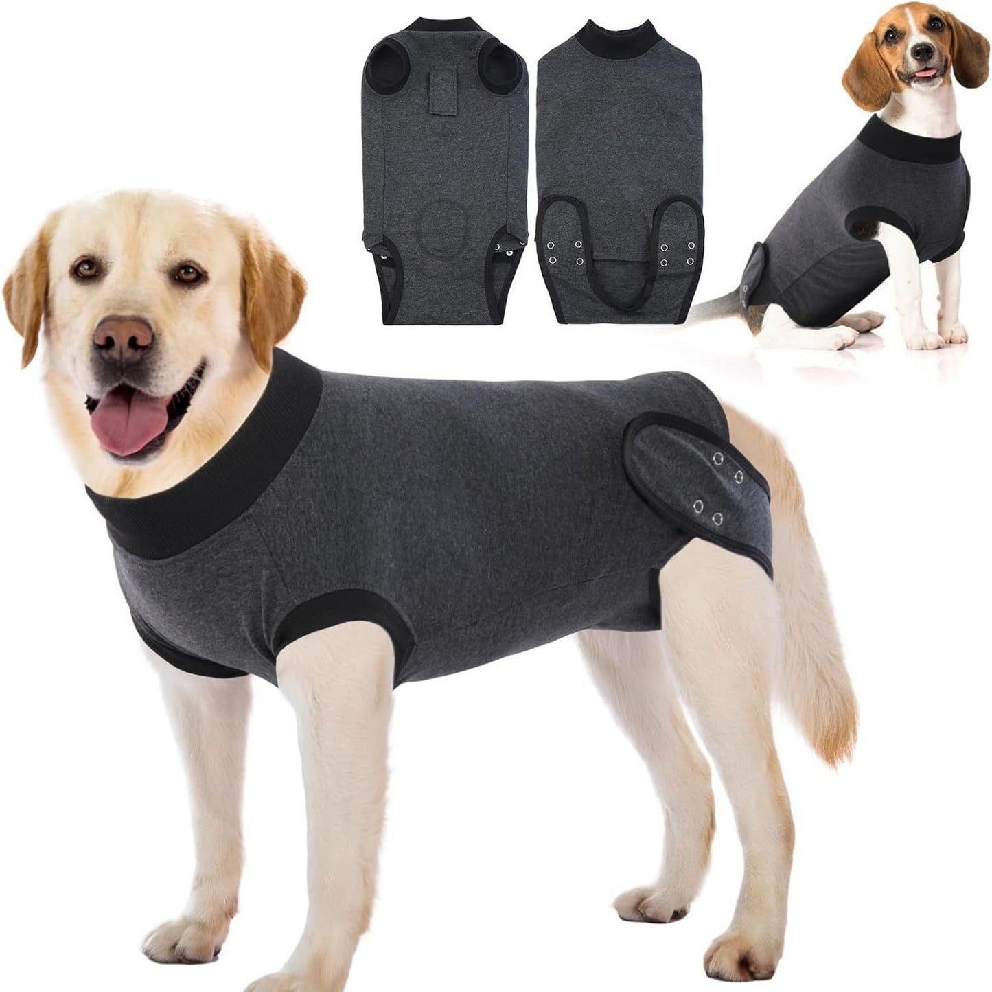 [vendor] Dog Recovery Suit For Neuter Spay,Anti-Licking Dog Surgical
