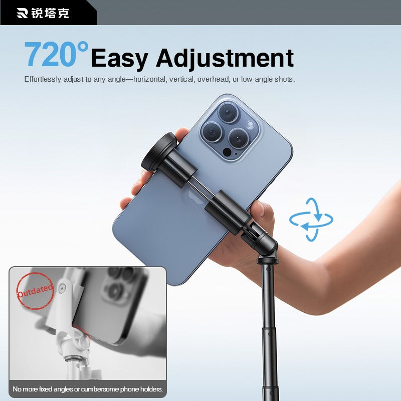 [vendor] 67 Inch Selfie Stick Tripod With Remote, Auto Open Phone
