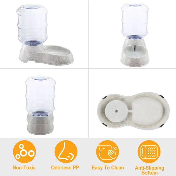[vendor] 3.5L/1Gal Pet Water Dispenser Self-Dispensing Gravity Pets Water