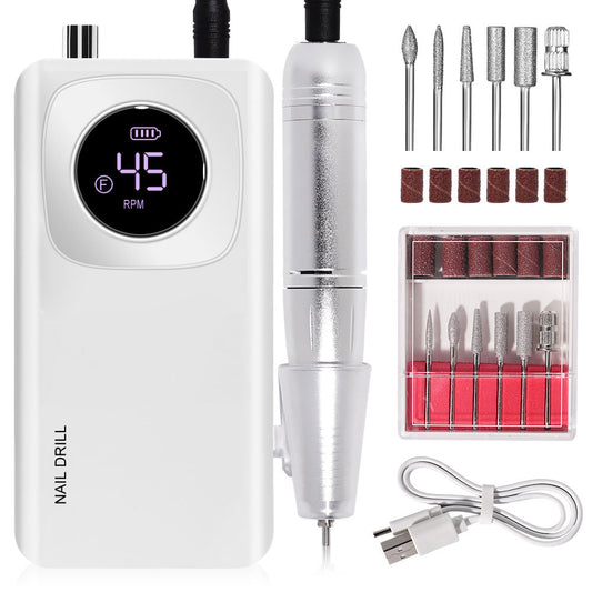 [vendor] Rechargeable Electric Nail File Professional - 45000RPM
