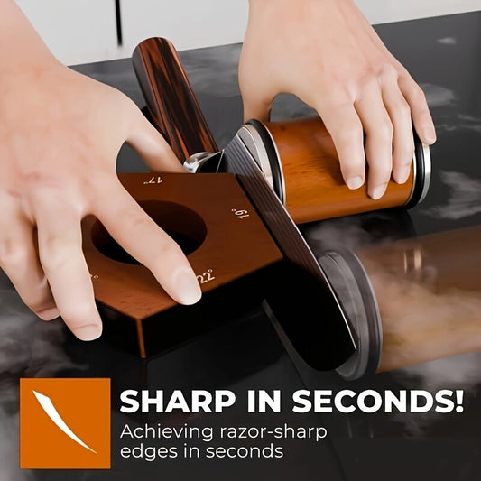 [vendor] Pro Diamond Rolling Knife Sharpener 5 Adjustable Angles