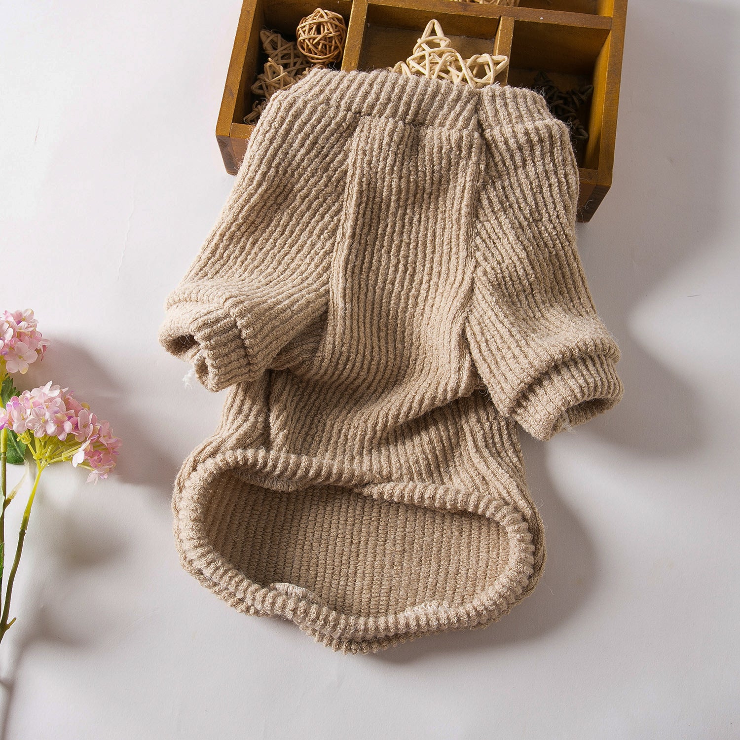 [vendor] Pet Dog Clothes Sweater Pullover Bichon Pomeranian Teddy Schnauzer