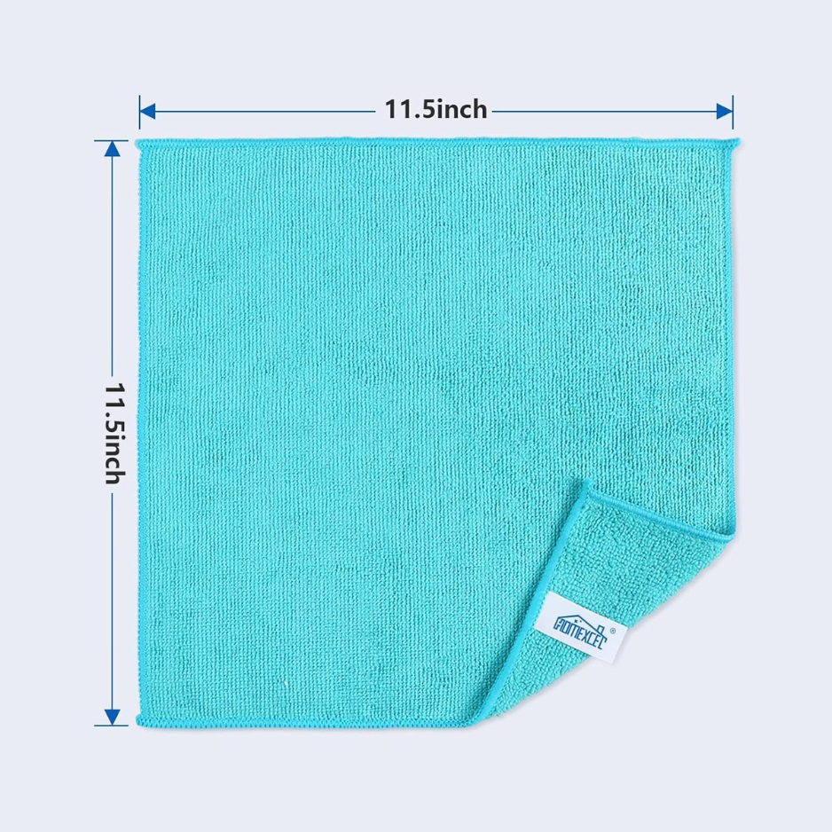 [vendor] 12-Pack Microfiber Cleaning Cloths - Lint-Free,