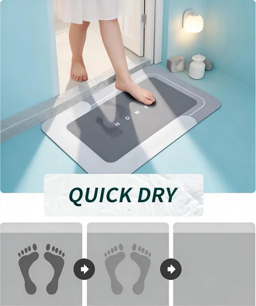 [vendor] 3PCS Absorbent Bath Mat Magic Rug Sets, Quick Drying