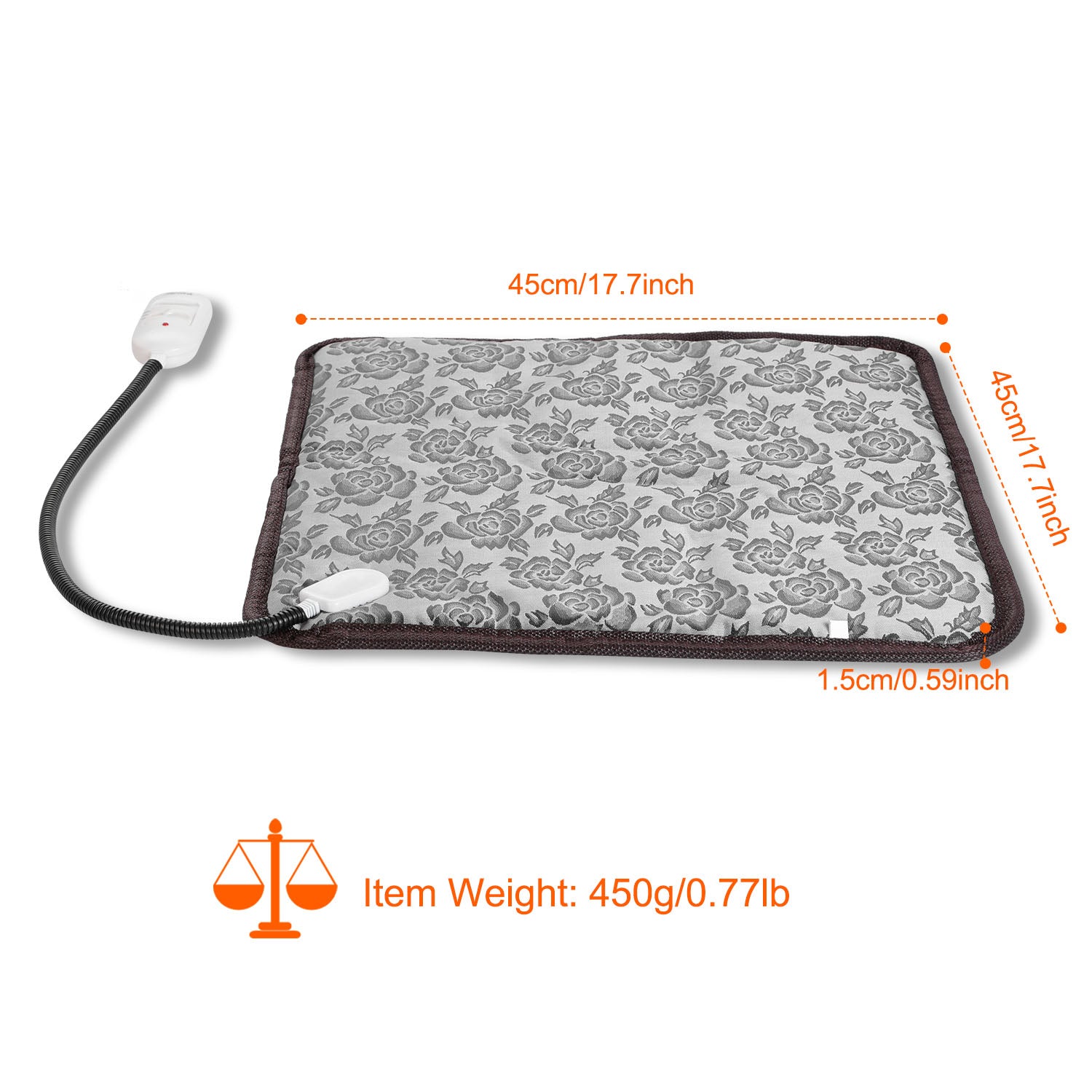 [vendor] 1Pc Pet Heating Pad Dog Cat Electric Heating Mat Waterproof