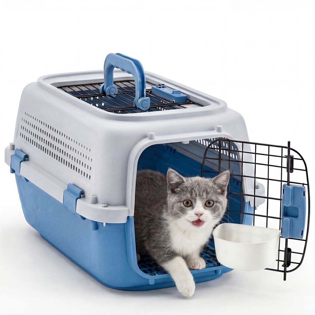 [vendor] Hard-Sided Dog And Cat Carrier, TSA Airline Approved, For Small To