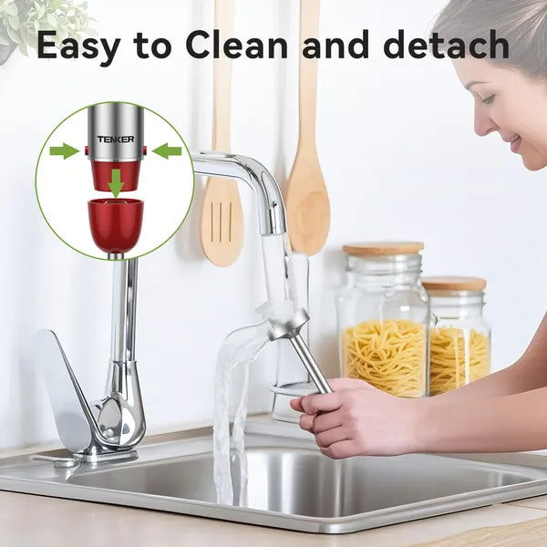 [vendor] TENKER 5-in-1 Hand Immersion Blender, 1000W 12 Speed