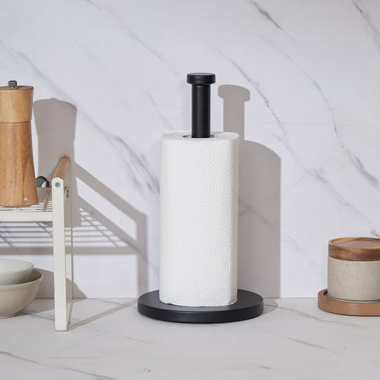 [vendor] Paper Towel Holder Countertop Stainless Steel Paper