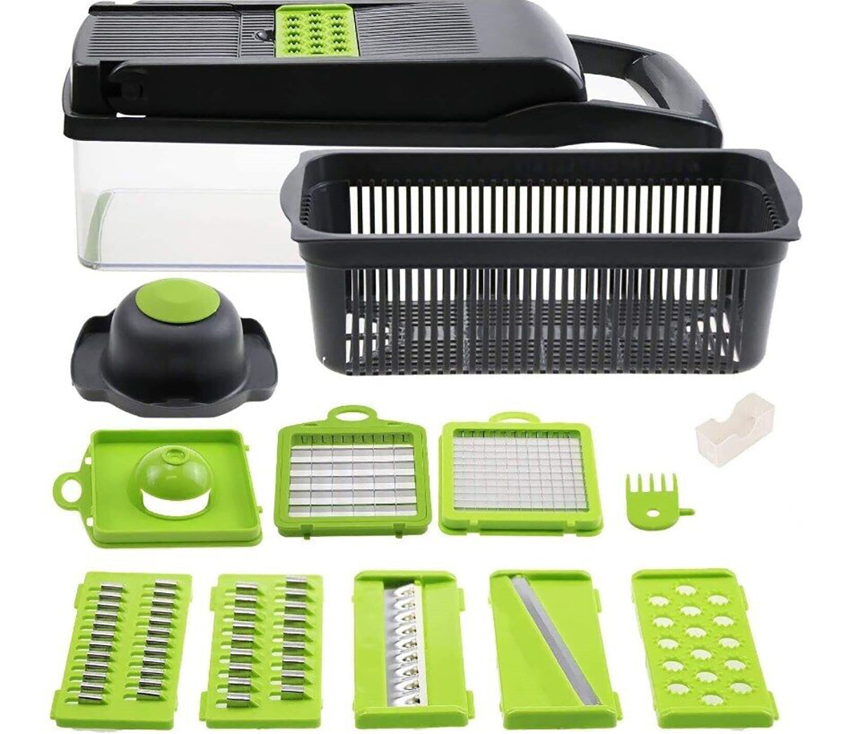 [vendor] 16 In 1 Vegetable Chopper, Salad Fruit Vegetable Food