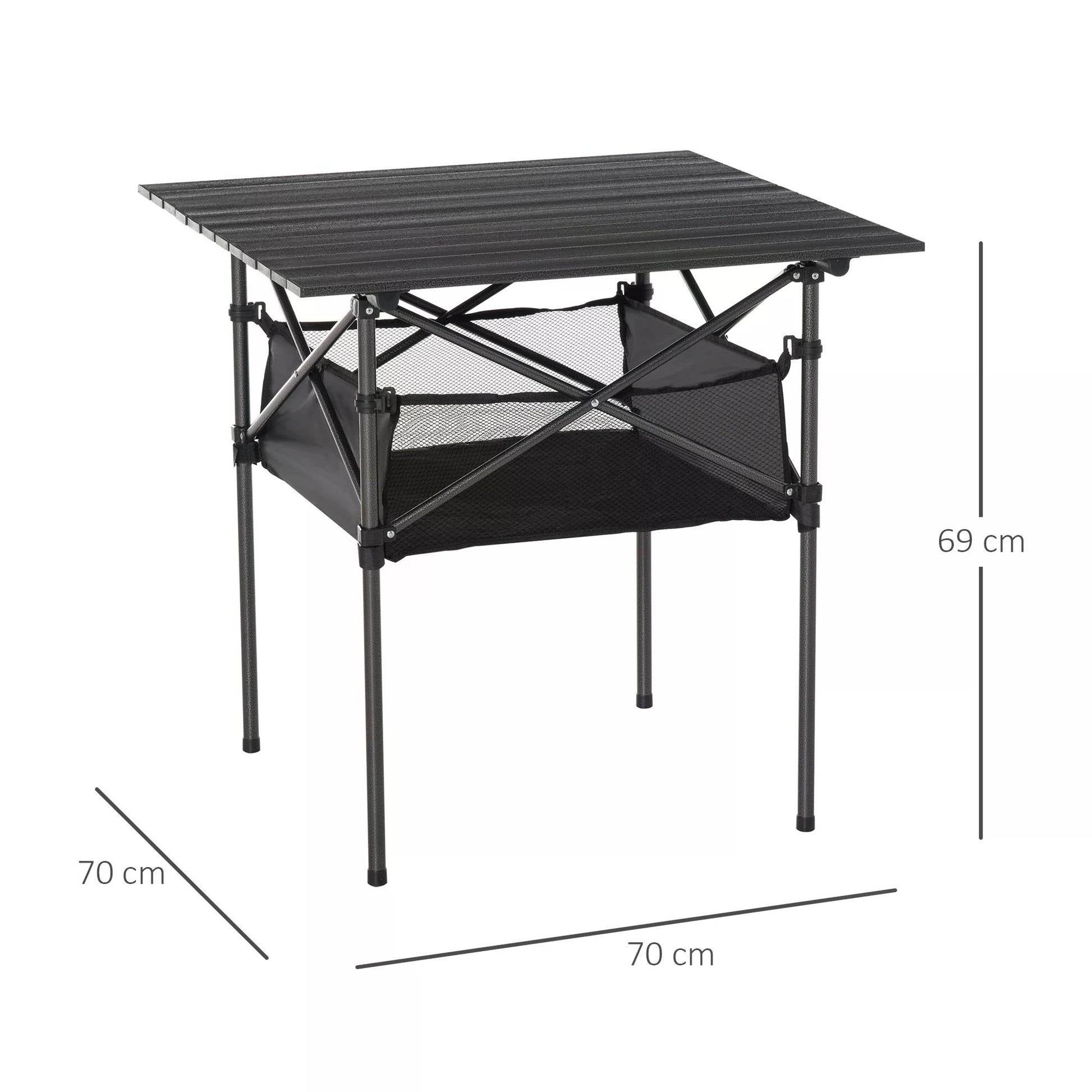 [vendor] Outdoor Folding Camping Table W/ Storage Bag, Portable