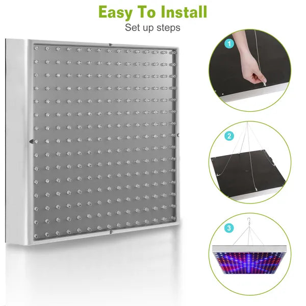 [vendor] LED Grow Light Full Spectrum Hanging 225 LEDs Plant Grow