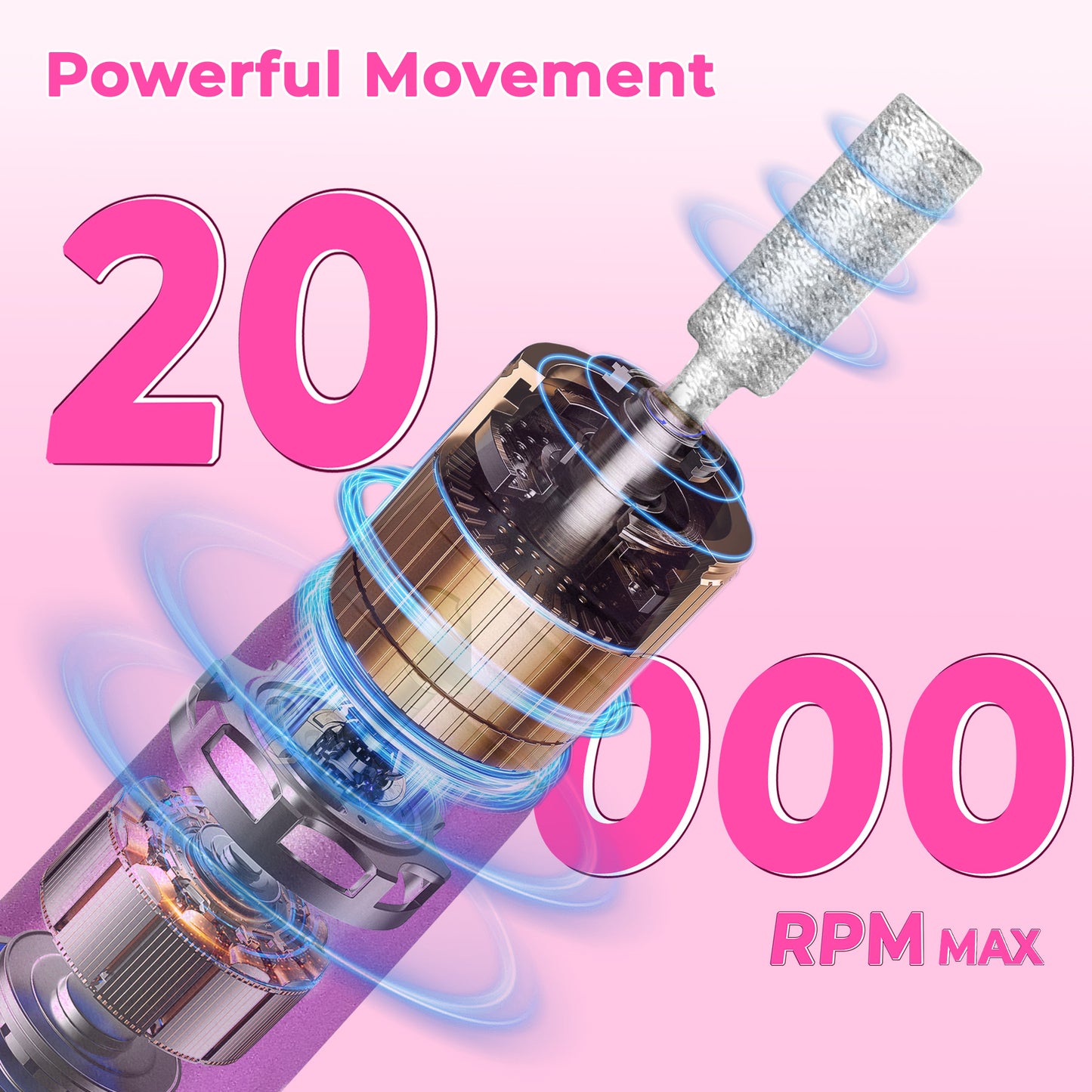 [vendor] Portable Electric Nail Drill, Professional Nail File Kit