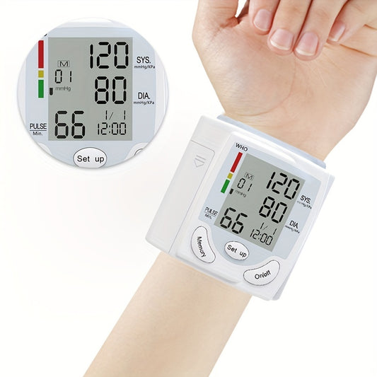 [vendor] Wrist Electronic Blood Pressure Monitor, BP Sphygmomanometer