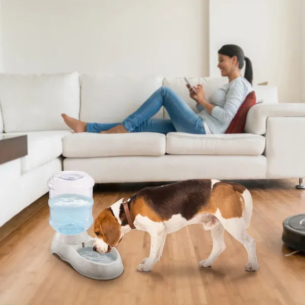 [vendor] 3.5L/1Gal Pet Water Dispenser Self-Dispensing Gravity Pets Water