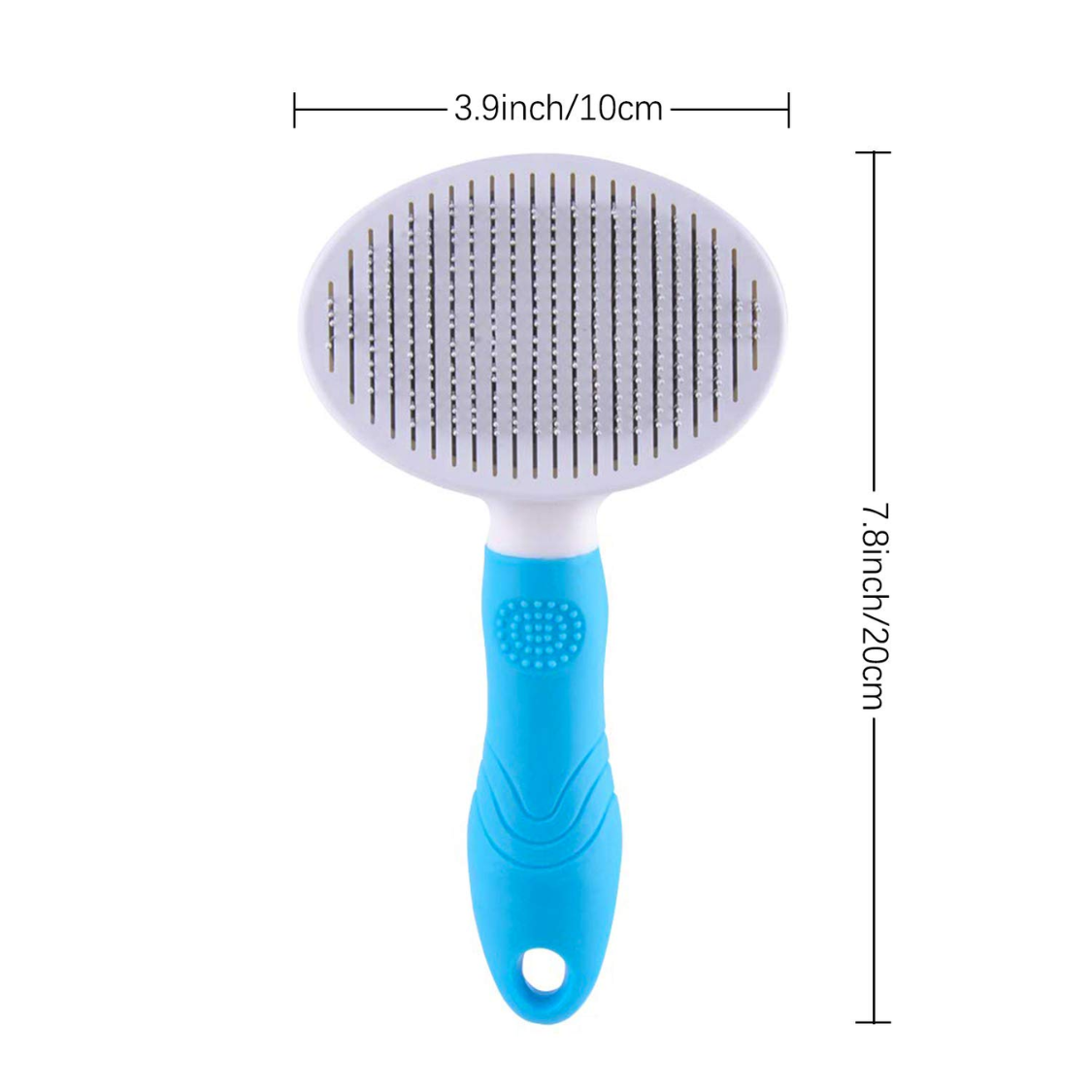 [vendor] Self Cleaning Slicker Brush - Cat Brush Skin-Friendly Deshedding