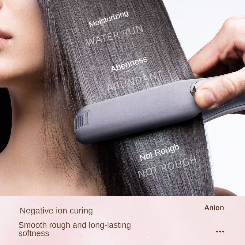 [vendor] Ceramic Hair Straightener With Smart LCD Display,30s